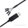 Cavo Adattatore seriale TTL da USB a TTL segnale TX/RX